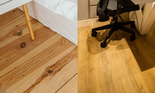 best materials for a kitchen remodel--wood vs laminate floors