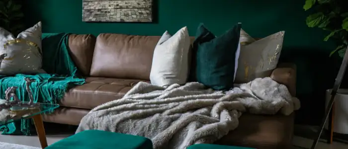 Teal Couch